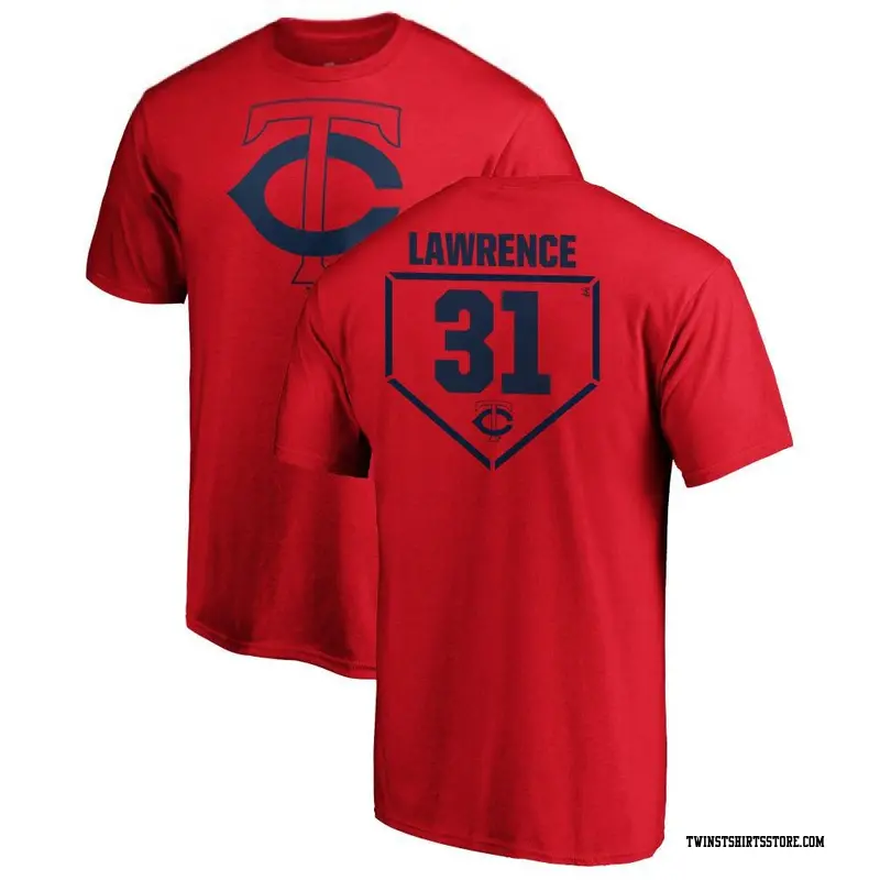 Youth Minnesota Twins ＃31 Justin Lawrence Red RBI T-Shirt