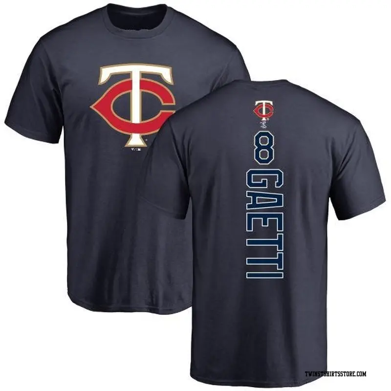 Youth Minnesota Twins ＃8 Gary Gaetti Navy Backer T-Shirt